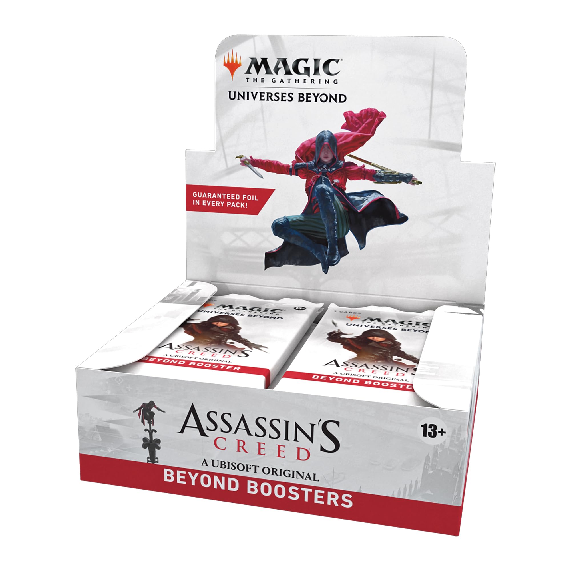 Magic: The Gathering - Assassin’s Creed Beyond Booster Box | 24 Beyond Boosters (7 Cards in Each Pack) | Collectible Trading Card Game for Ages 13+