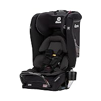 Radian 3RXT SafePlus, 4-in-1 Convertible Car Seat, Rear and Forward Facing, SafePlus Engineering, 3 Stage Infant Protection, 10 Years 1 Car Seat, Slim Fit 3 Across, Black Jet
