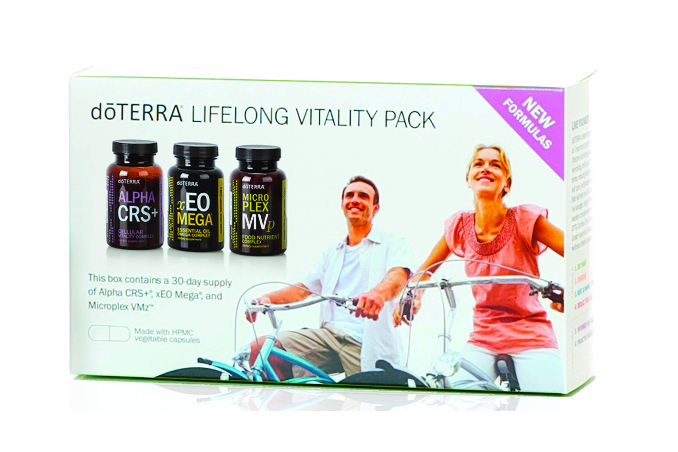 doTERRA Lifelong Vitality Pack - Alpha CRS+, xEO Mega and Microplex VMz