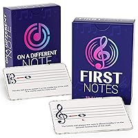 Briston Musicians Combo Beginner & Intermediate 140 Flashcards - First Notes & On a Different Note Pack - Band Kids & Music Education - Teacher or Home Study Learning Tool for Students of The Arts