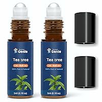 Pure & Natural Tea Tree Essential Oil Roll on - 5ml Pack of 2