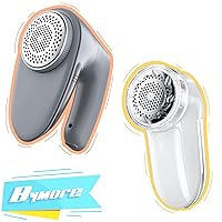 Bymore Fabric Shaver, Sweater Shaver for Clothes,Sweater Shaver for Clothes and Furniture AC Adapter or Battery Operated Pill Fuzz Remover