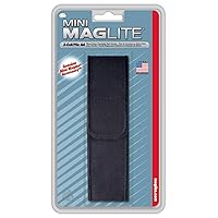 Maglite Black Nylon Full Flap Holster for Mini Maglite AA Flashlights