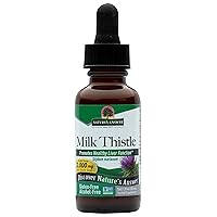 Nature's Answer Milk Thistle Extract, Alcohol Free, Cruelty Free, 1 Fluid Ounce (Pack of 1)