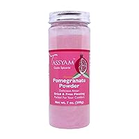 Tassyam Pomegranate Juice Powder 200g (7.05 OZ), Vegan & Natural Anaar