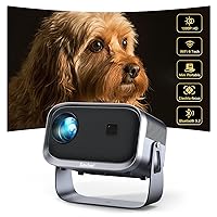 [Electric-Focus] Projector, Sovboi Mini Portable Projector 1080P FHD, Outdoor Projector With 5G WiFi and Bluetooth, 15000 Lumens, ±45° Keystone Correction, Home Theater Projector, Latest Model VB6