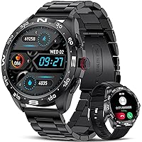 LIGE Smart Watches for Men with Bluetooth Call Voice Assistant, 1.32
