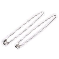 Prym, Stainless Steel, 2 PC Stitch Holders, 135mm, Silver 2 Count
