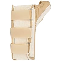 Rolyan D-Ring Wrist and Thumb Spica Splint, Wrist Brace for Carpal Tunnel, Wrist Brace for Tendonitis, Thumb Stabilizer for CMC & MC Joints, Wrist Splint, Thumb Brace, Wrist Spica, Right Hand, Small