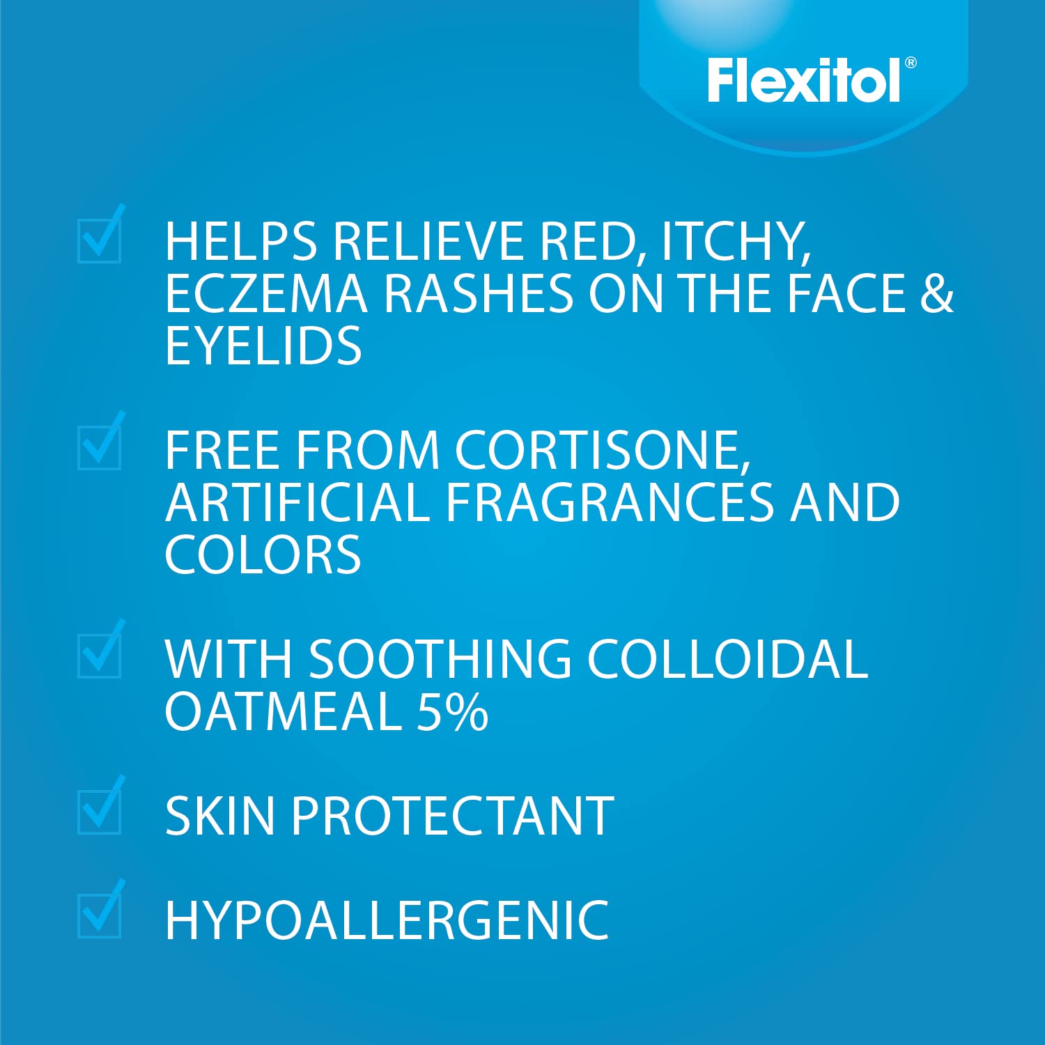 Flexitol USA Face & Eyelid Eczema Cream 40g / 1.4oz