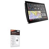 BoxWave Screen Protector Compatible with Garmin GPSMAP 8624 - ClearTouch Anti-Glare (2-Pack), Anti-Fingerprint Matte Film Skin
