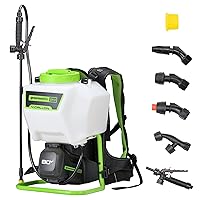 Greenworks 80V Backpack Sprayer 4 Gallon,Battery Powered 70PSI Backpack Sprayer. for Weeding, Spraying, Pest Control. Tool Only