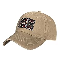 Cartoon Medicine Pattern Print Baseball Cap Adjustable Outdoor Hat Unisex Headwear Easter Sun Hats,Trucker Cap Gift