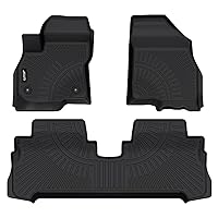 Floor Mats for 2017-2023 Chevrolet/Chevy Bolt EV (Not fit EUV) Floor Liner All Weather Car Mats Custom Fit 2017-2023 Chevrolet Bolt EV Durable Floor Liners Car Mat Accessories Black