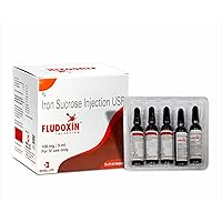 FLUDOXIN INJECTION | Iron Sucrose 20mg | Useful for Iron Deficiency Anaemia, Lactation, Generalised Weakness, Menorrhagia, Pregnancy, Haemorrhage.