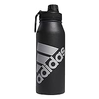 adidas Unisex 1 Liter (32 oz) Metal Water Bottle