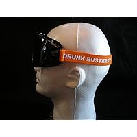 Drunk Busters Totally Wasted Goggles (BAC .26-.35) - Orange Strap - Simulates what it is like to be extremely impaired. Used for Education and is also used when playing Mario Kart & other video games