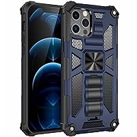 Camouflage Armored Shockproof Mobile Phone case for iPhone 11 Pro Max X XS Max XR 7 8 Plus SE 2021 (Color : Blue, Size : for iPhone 12Mini)