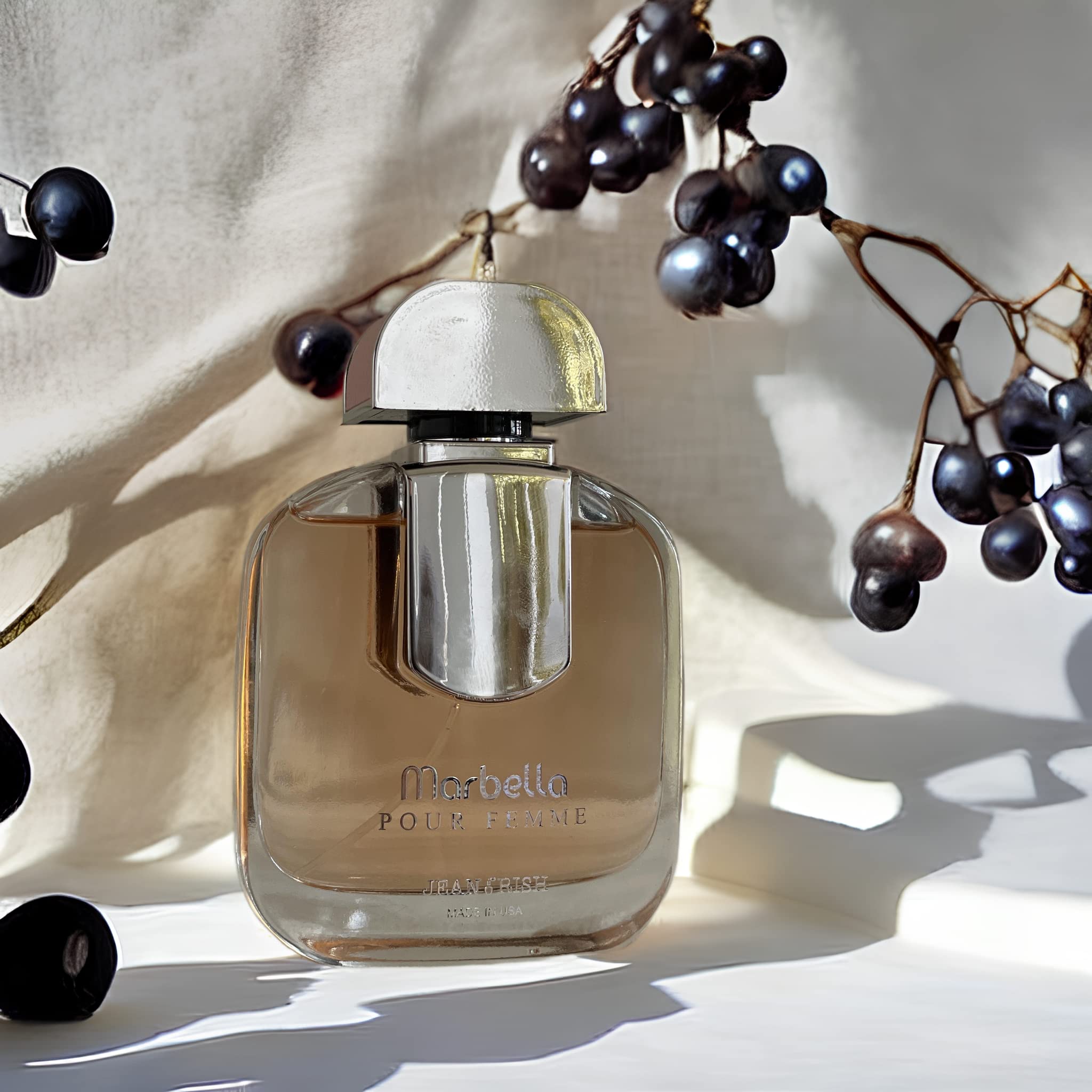 Jean Rish MARBELLA Designer Perfume for Women Eau De Parfum, 3.4 FL. OZ. 100 Ml Fragrance