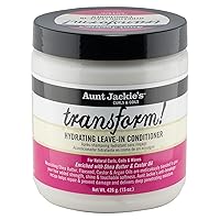 Curls and Coils Transform Hydrating Leave-In Creme Conditioner for All Hair Types and Textures, 15 oz