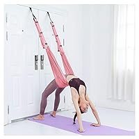 Leg Stretcher Strap, Stretching Equipment with Door Anchor Flexibility Trainer Backbend Assist for Dance Aerial Yoga Ballet Leg Stretching Exercise