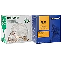 HARTOMPET Superior to Dried Mealworms for Chickens 10lb - 85X More Calcium Than Mealworms - Non-GMO Chicken Feed - Molting Supplement - BSFL Treats for Hens, Ducks, Turkeys, Wild Birds, Quails