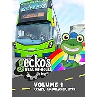 Gecko's Garage Real Vehicles Volume 1 (Cars, Ambulance, etc)