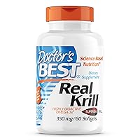 Doctor's Best Real Krill, 350mg 60-Count