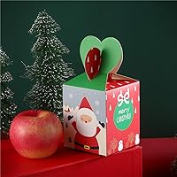 NC Christmas Apple Box Paper Bag Creative Christmas Eve Christmas Fruit Gift Box Gift Box Redelk
