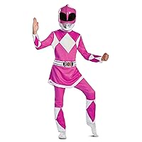 Disguise Power Rangers Girls Pink Ranger Costume