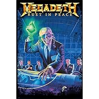 Megadeth - Music Poster (Album Cover: Rust In Peace) (Size: 24