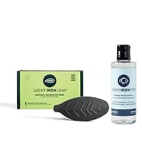 Lucky Iron Leaf Ⓡ 2-Piece Bundle - Includes -1 Lucky Iron Leaf + 1 Lucky Iron Life® Protection Oil. an Iron Supplement Alternative to Reduce Iron Deficiency. 5-Year Supply Included. NO Side Effects.