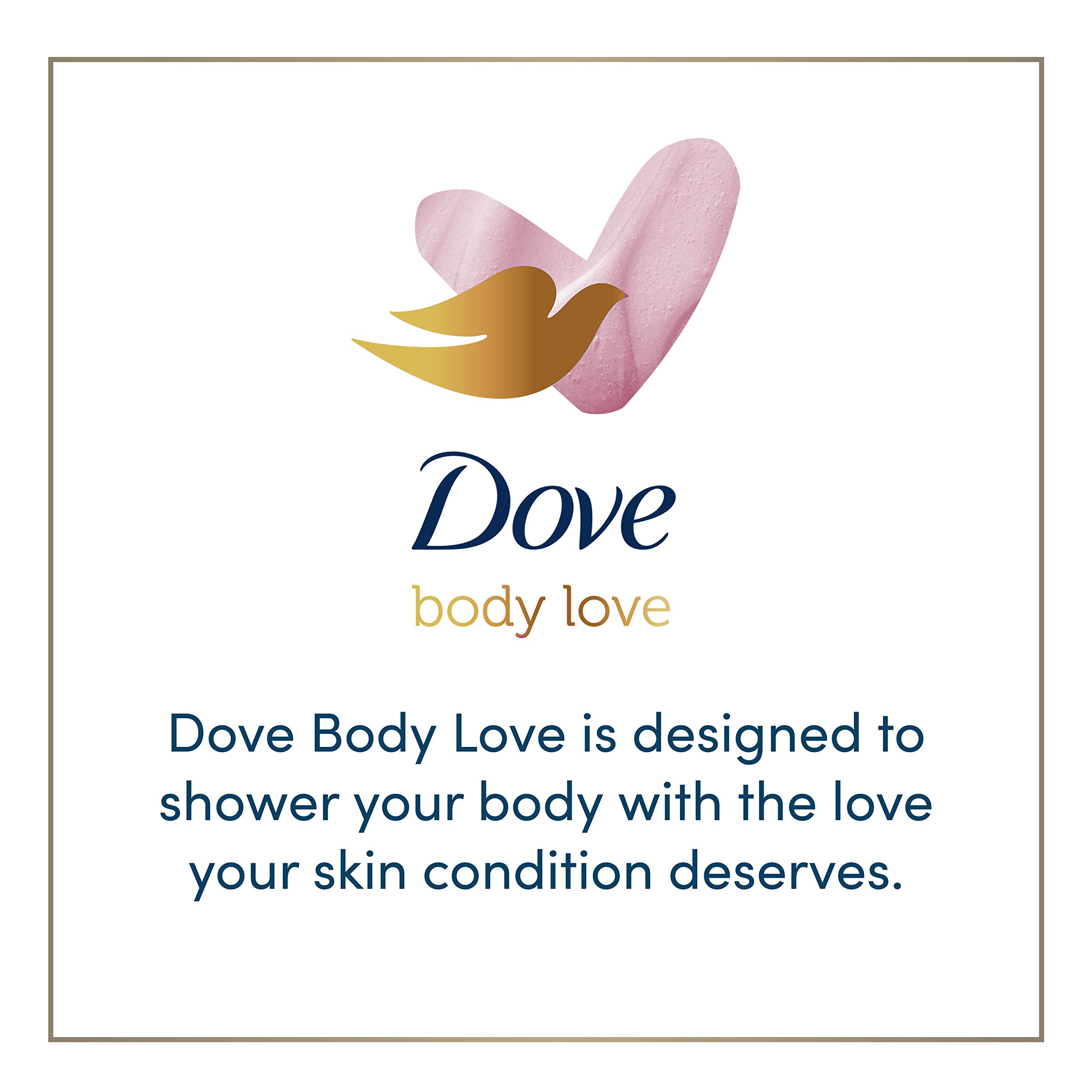 Dove Body Love Body Cleanser Reaction-Prone Skin 3 Count Hyper-Reactive Skin Balance for Ultra-Sensitive Fragrance Free Body Wash with Only 12 Ingredients 17.5 oz