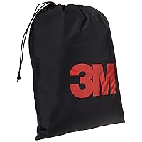 3M Reusable Nylon Respirator Storage Bag FF-400-25, Black