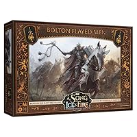 CMON A Song of Ice and Fire Tabletop Miniatures Bolton Flayed Men Unit Box - Fearsome Warriors for Your Army, Strategy Game for Adults, Ages 14+, 2+ Players, 45-60 Minute Playtime, Made