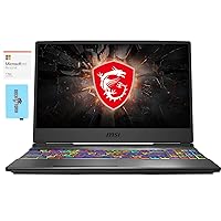 MSI GP65 Leopard 10SDK-433 Gaming and Entertainment Laptop (Intel i7-10750H 6-Core, 32GB RAM, 512GB SATA SSD, GTX 1660 Ti, Win 10 Home) with MS 365 Personal, Hub
