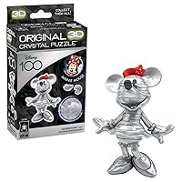 Disney Platinum Minnie Original 3D Crystal Puzzle, Ages 12 and Up