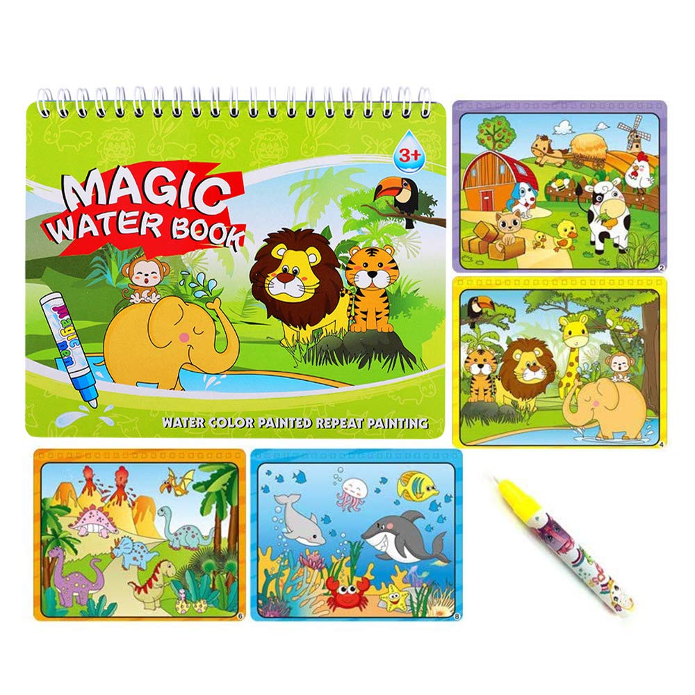Mua Sipobuy Magic Water Drawing Book Water Colouring Book Doodle with Magic  Pen Painting Board for Children Educational Drawing Toy (Animal World) trên  Amazon Đức chính hãng 2023 | Giaonhan247