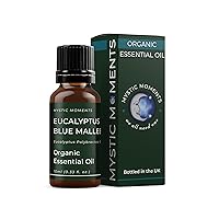Mystic Moments | Eucalyptus Blue Mallee Organic Essential Oil - 10ml - 100% Pure