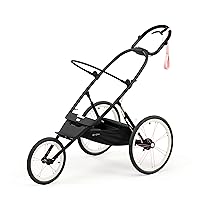 Cybex AVI Jogging Stroller Frame in Black + Pink