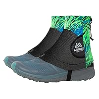 Size 6-10 Trail Gaiters Low Shoes Gators for Hiking Boots and Shoes, Ankle Hiking Gaiters for Men Women