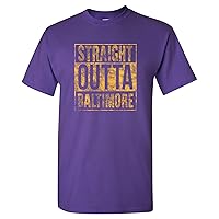 UGP Campus Apparel Straight Outta Hometown Pride Mens T-Shirt