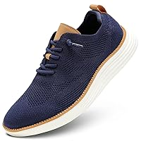 Men's Casual Dress Shoes Fashion Mesh Oxfords Business Walking Work Sneakers Comfortable Lightweight