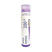Boiron Arnica Montana 200CK Homeopathic Pellets and Arnicare Gel for Pain Relief, Bruises, Swelling, 80 Count
