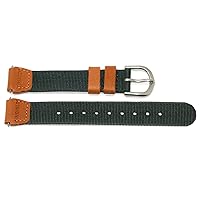 TX643051, Timex watchband, Field Expedition, 14mm, brown/green
