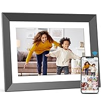 Digital Photo Frame WiFi 10.1-Inch Digital Picture Album - Smart Digital Frame with 1920x1200 IPS Touch Screen, 16GB Memory, Motion Sensor, Send Pictures and Video Via App Email, Gift for Mother's Day