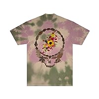 Grateful Dead Unisex-Adult Standard Floral Earth Steal Your Face Tie Dye T-Shirt