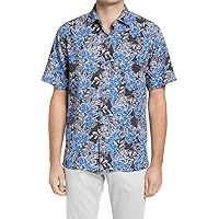 Tommy Bahama Men's After Hours Blooms Camp Shirt