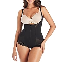 Maidenform Womens Ultra Sculpts Fajas Colombianas Open Bust Bodysuit