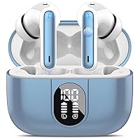 Wireless Earbuds 2024 Bluetooth 5.3 Headphones HiFi Stereo, 40H Playtime in-Ear Earbud, Bluetooth Earbuds with LED Power Display, IP7 Waterproof Wireless Earphones Sport Headset for Android iOS